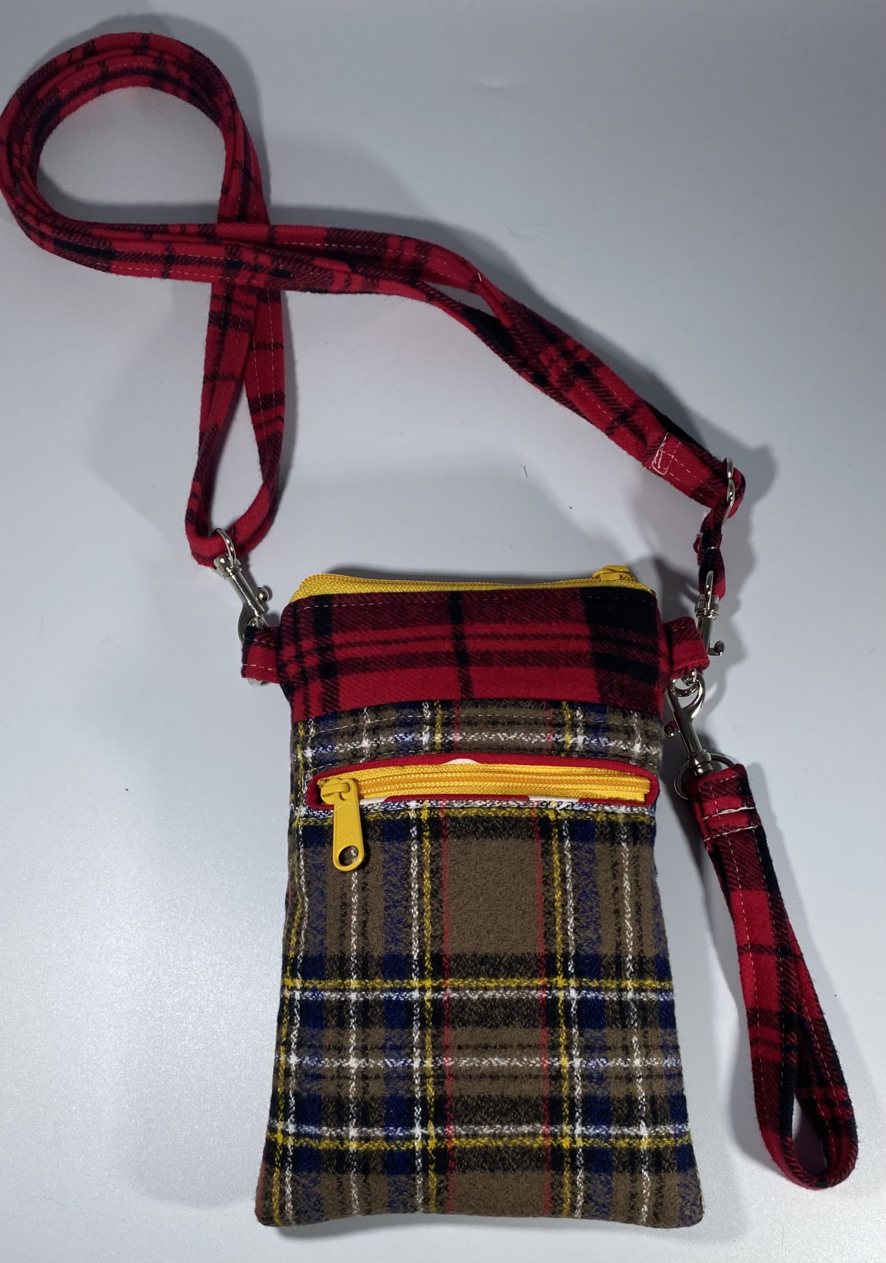 Walkabout Bag #2 (Flannel) - justkimaccessories.com